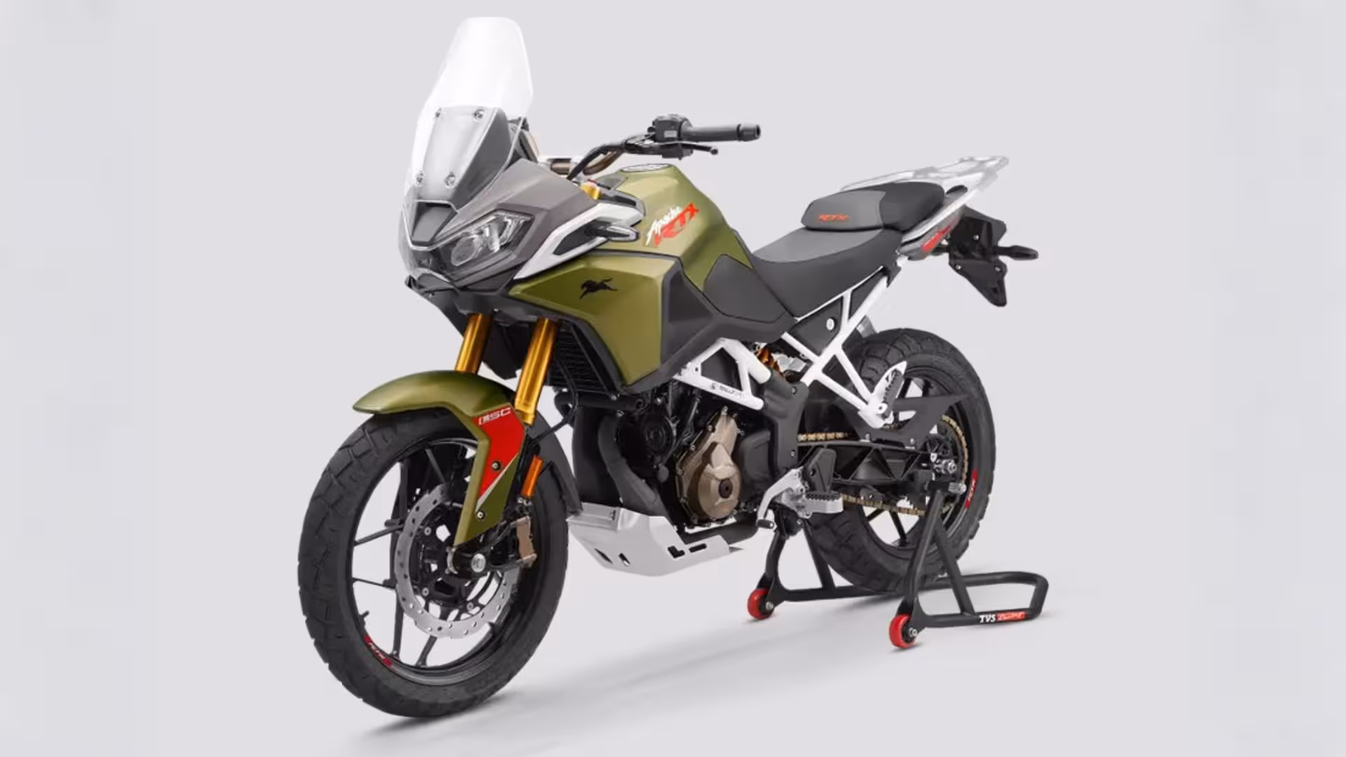 TVS Apache RTX Front Left Side Image