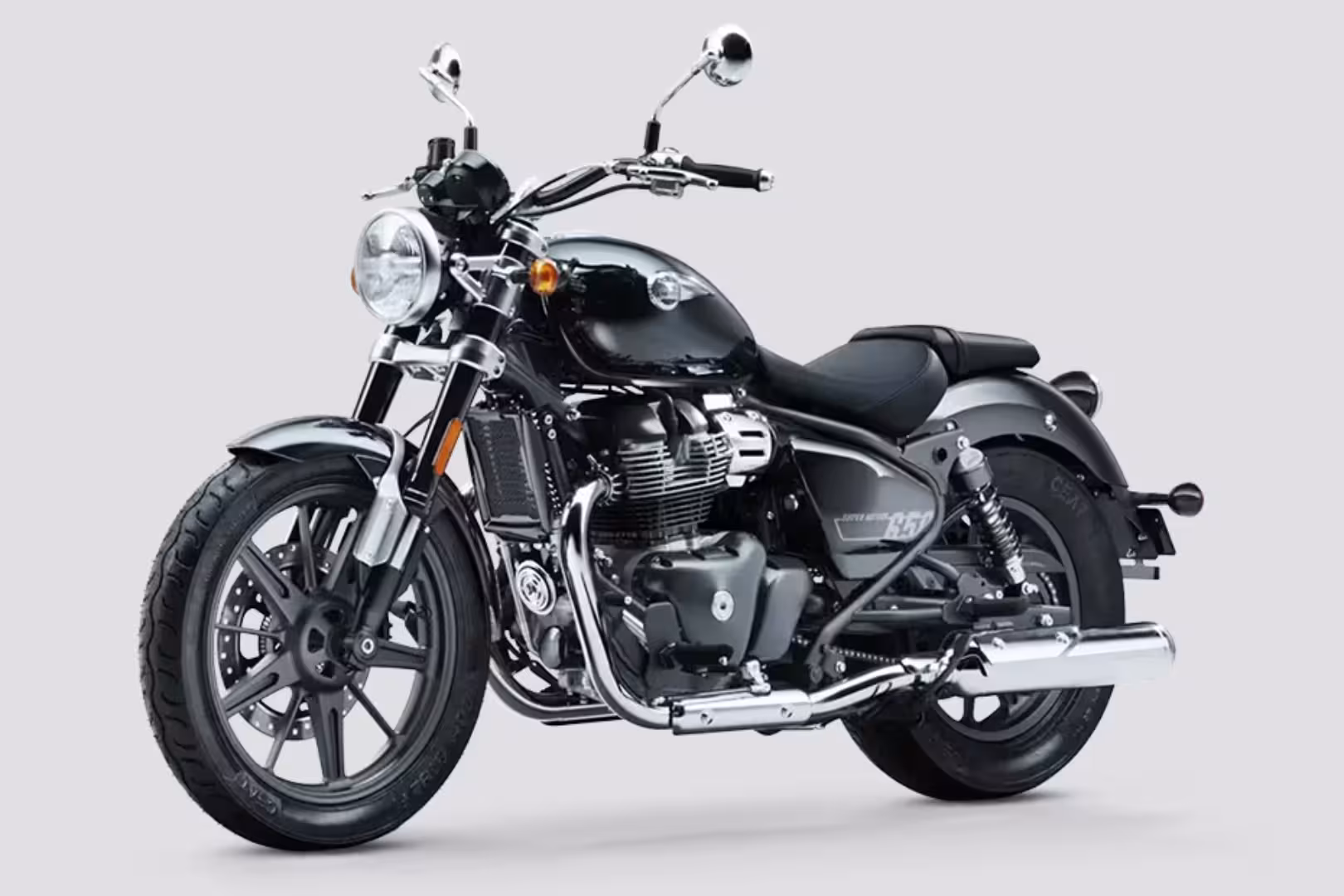 Royal Enfield Super Meteor 650 Front Left Side Image