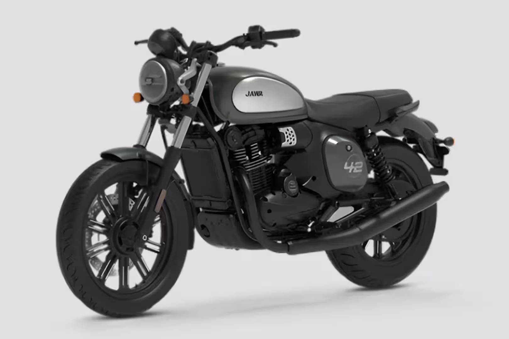 Jawa 42 FJ Front Left Side Image