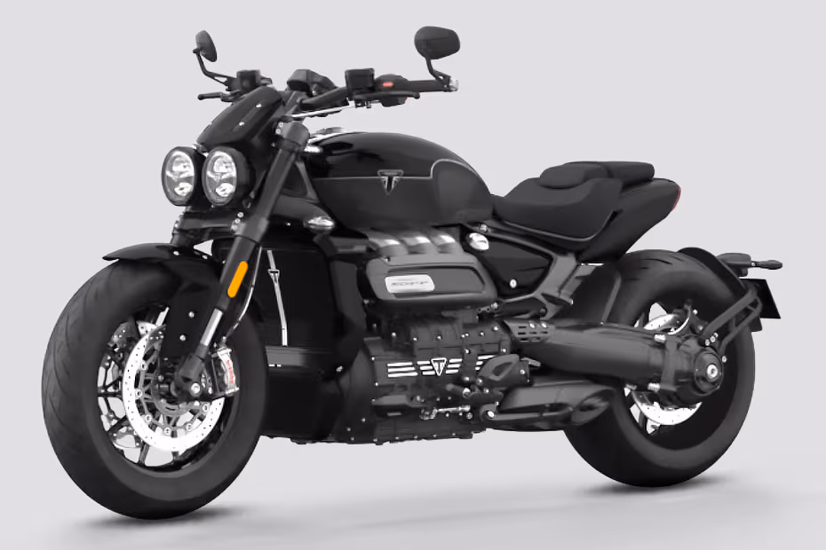 Triumph Rocket 3 Front Left Side Image