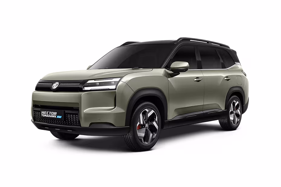 MG Hector Tomahawk EV Front Left Side Image