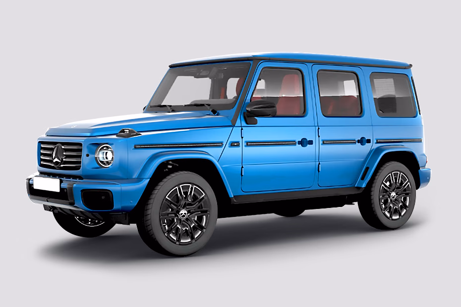 Mercedes Benz G Class Electric Front Left Side Image